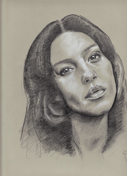 Remy Smith pencil portrait art